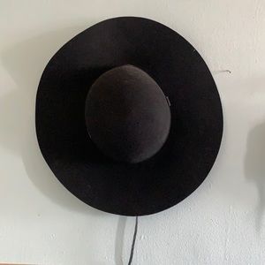 Cute black winery hat